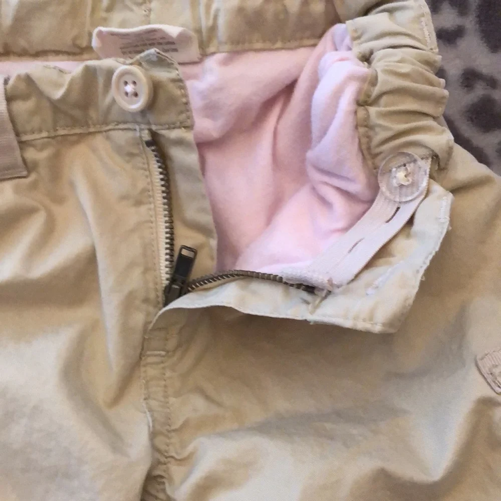 Old Navy Crazy 8 Pink Stripe Top Utility Pant Bundle Size 18-24 Months